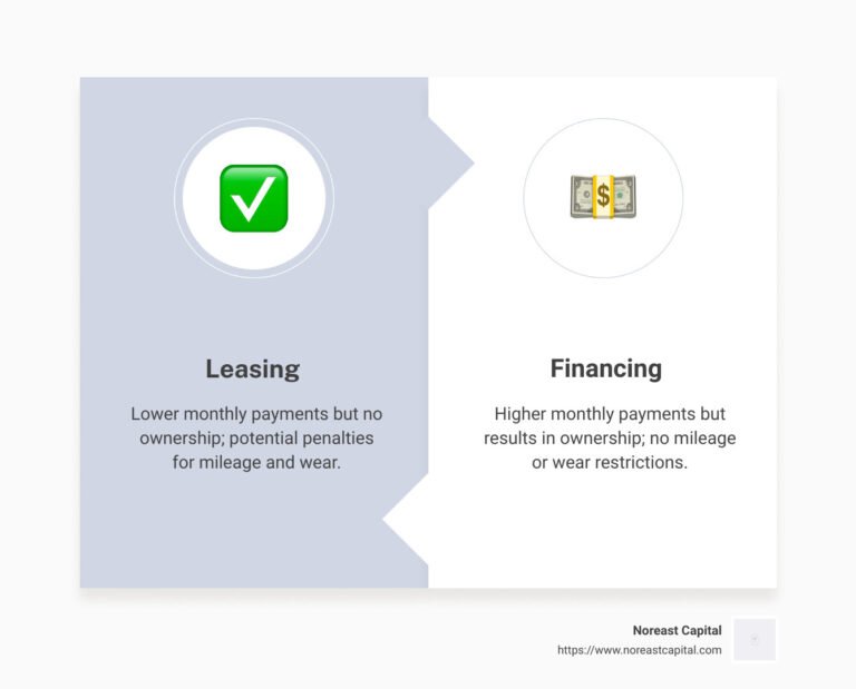 Quelle est la différence entre un contrat de LOA et un crédit-bail