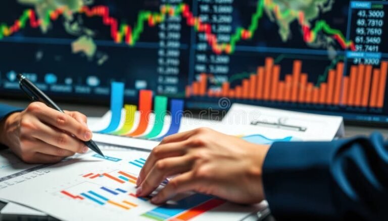 Comment Réaliser Une Étude De Marché Pour Un Business Plan Réussi 5 personne analysant des graphiques de marche colores