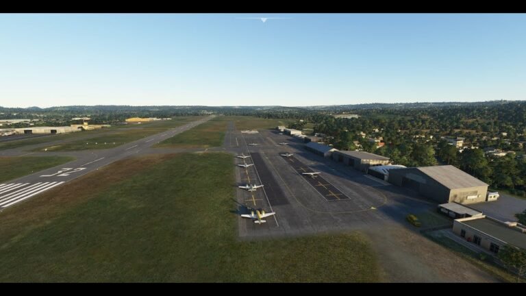 simulateur de vol avec paysage daix en provence