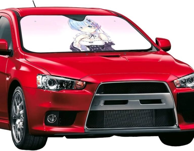 voiture rouge sous protection dun bouclier lumineux